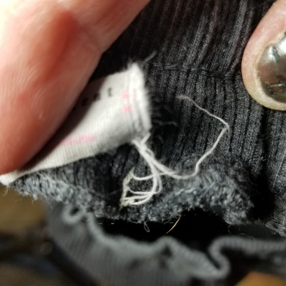 Free People Movement On the Go gray waffle thermal flare pants - Picture 8 of 13